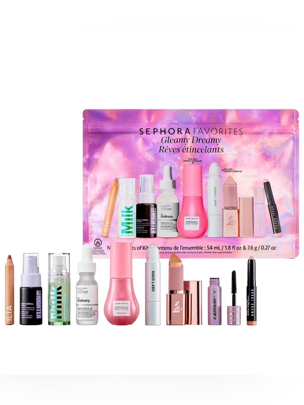 Sephora Favorites Gleamy Dreamy Makeup Kit – Pink, Purple, Rose Gold, Black